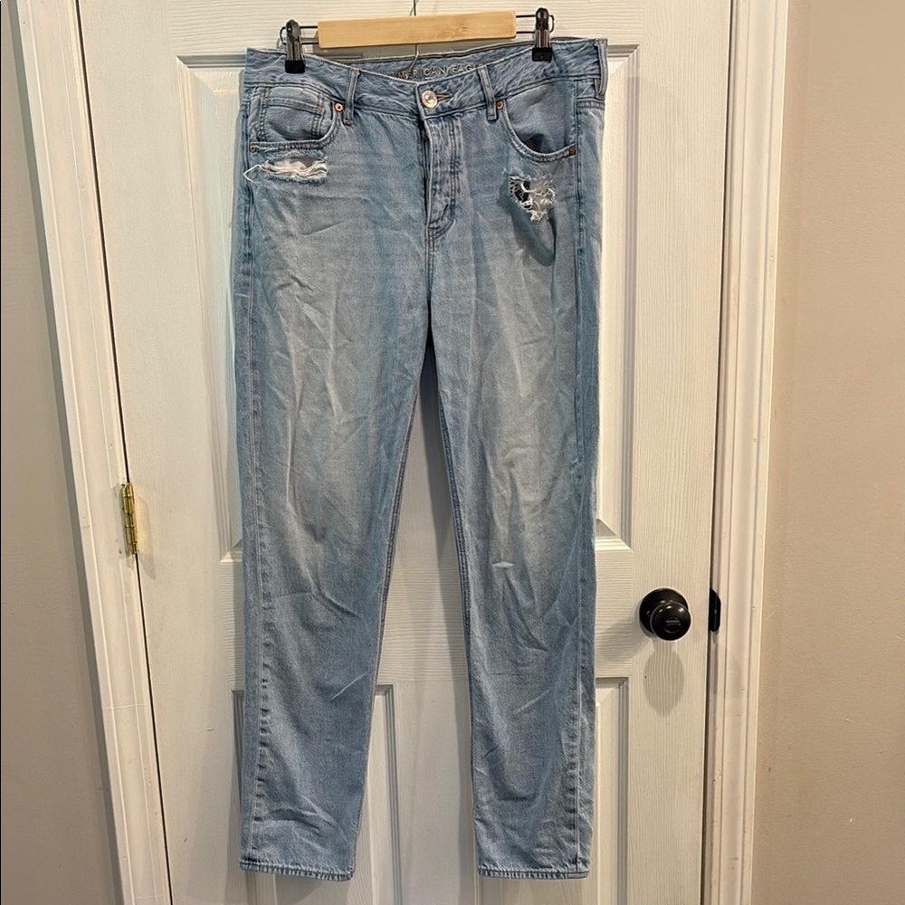 American Eagle Outfitters Blue Boyfriend Jeans